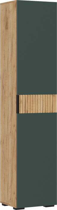 Роджина Пенал 400, Дуб крафт/Изумрудный