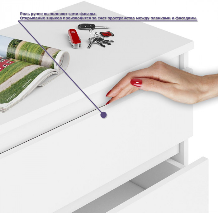 Мори компьютерный стол МС-1 правый + Комод МК1200.10 + Полка 900, белый