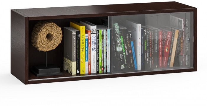 Полка книжная С-МД-КН01, венге