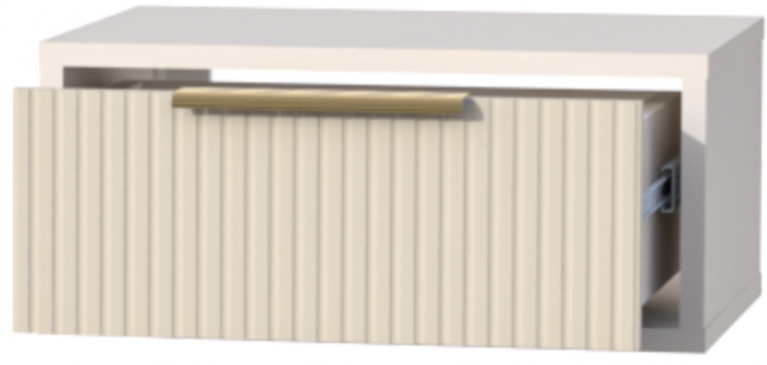 Модульная спальня Кэт-3, набор 3, Кашемир/Тирамису матовый