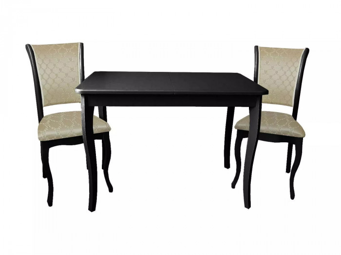 Обеденная группа СО-32/С-6 черный/бежевый
