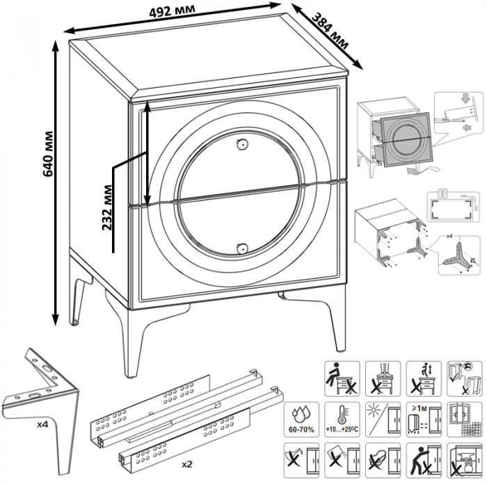 Валенсия Спальня № 39, цвет ЛДСП белый шагрень/МДФ белый шагрень, ортопед есть, сп. м. 1600х2000 мм., б/м