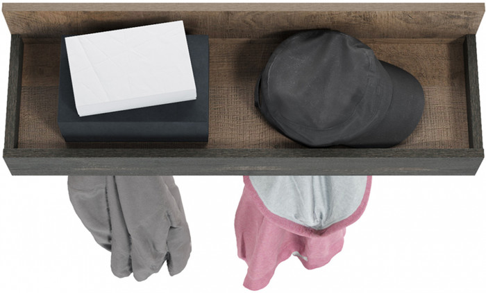 Трувор 15.04 Вешалка, дуб гранж песочный/интра