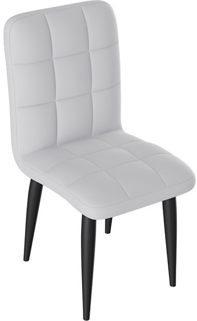 Франк ДП 2-17 Стул (конус) (Графит/Микровелюр Бежевый)