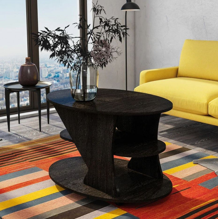 Стол журнальный "Статус-1" (950х540х600) венге