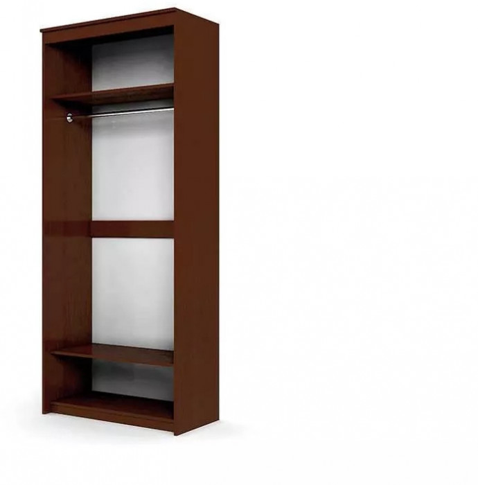 Шкаф купе Модерн 905х600 2-х дверный фотопечать №2 венге