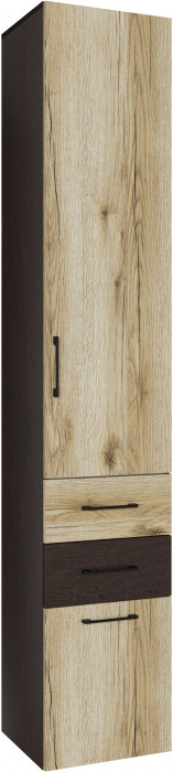 Пенал с пуфиком Денвер, Венге/Дуб делано