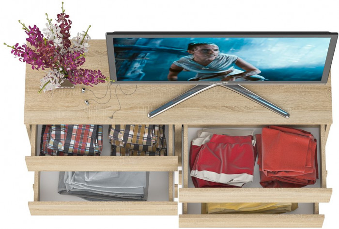 Мори Комод МК1380.6, дуб сонома