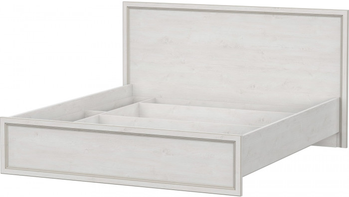 Модульная система "Александрия" КР-101 Кровать 1,8 м Серия 3 Сосна Санторини светлый