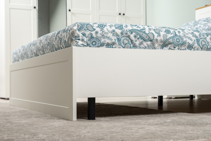 Остин 11.53 Кровать + ортопед, цвет серый графит/дуб крафт золотой, ШхГхВ 164,6х217,2х99,3 см., сп. м. 1600х2000 мм, б/м