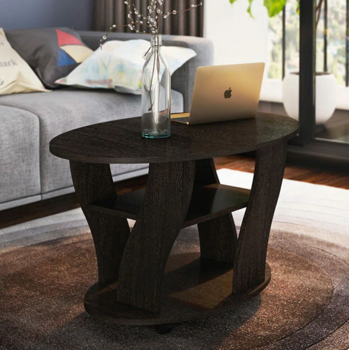 Стол журнальный "Статус-2" (950х570х600) венге