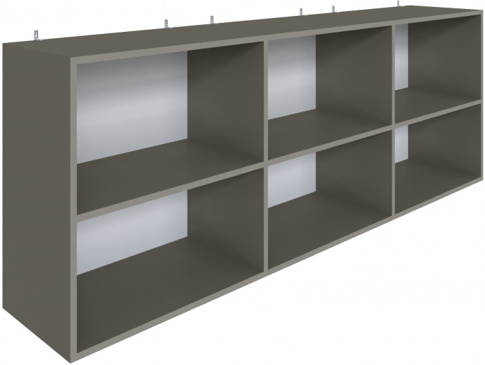 Полка навесная Мадрид ПН-1 (1,8) мокко