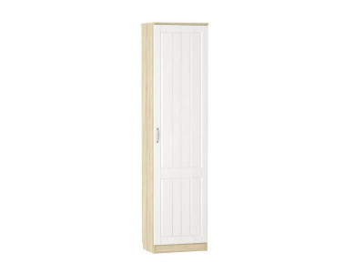 НМ 014.71 ПР Шкаф для одежды Оливия Дуб Сонома/белое дерево