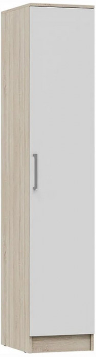 Модульная спальня Мартина, композиция 1 (Белый глянец, Дуб Сонома)