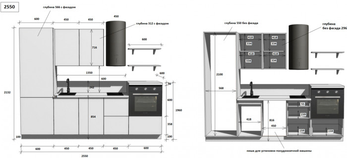 КГ 2550 ПВХ, Белый софт матовый Арника РМ в.8