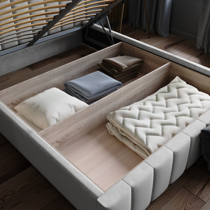 Нега Кровать интерьерная 120 мятный, ПМ