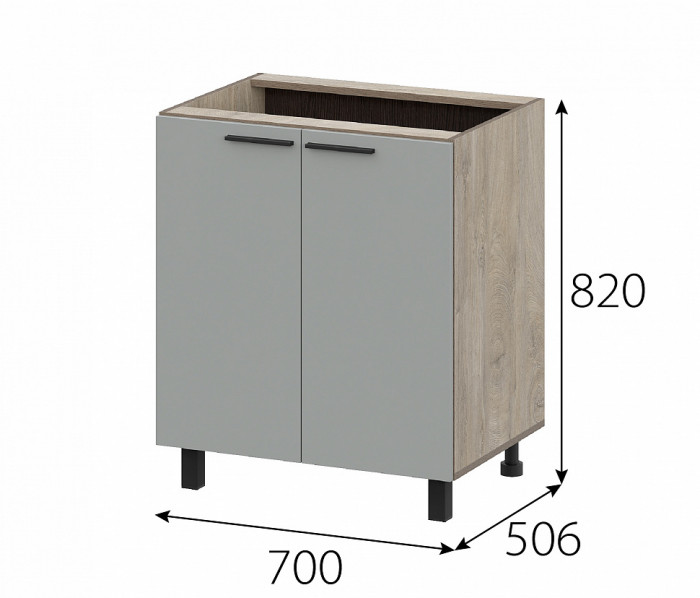 КГ Этна Стол-рабочий 7с2 Софт Грей