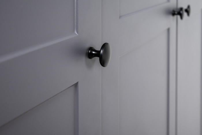 Остин Прихожая 14, серый графит/дуб крафт золотой