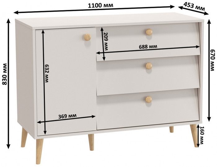 Афина Спальня 35-1600, цвет кашемир серый, сп.м. 1600х2000 мм., б/м, основание есть - фанера