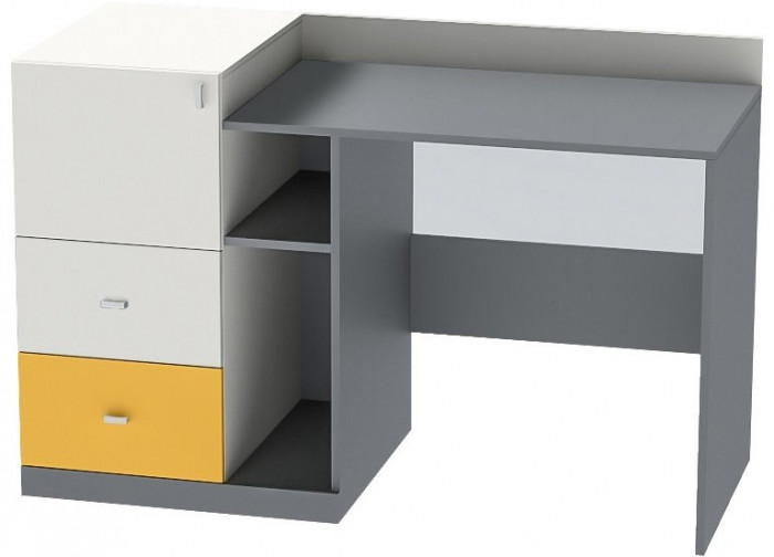 Модульная детская Клео набор 2 (Графит/Миндаль/Океан)