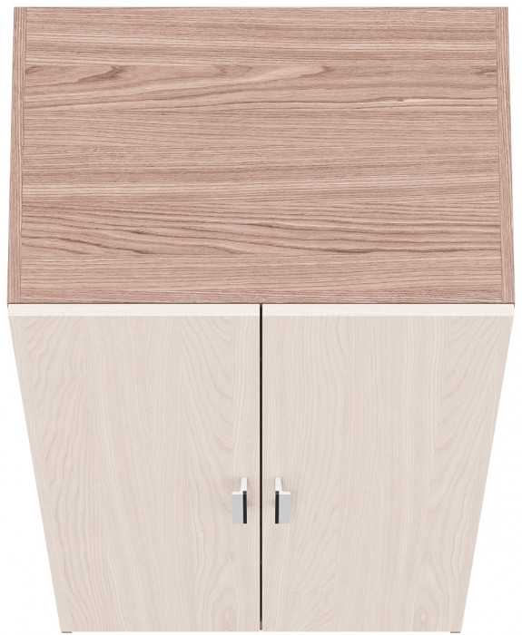 Шкаф С-МД-СК9Ш к компьютерному столу С-МД-СК9, ясень шимо светлый/ясень шимо тёмный