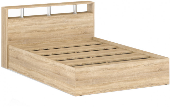 Камелия Кровать 1400, дуб сонома