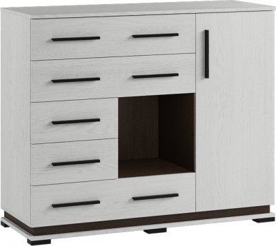 Модена Комод МК-2 ясень анкор светлый/венге