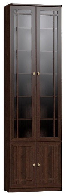 Шкаф книжный Шерлоск 32, орех
