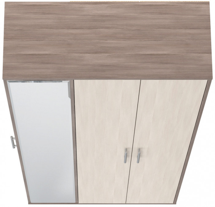 Прихожая 2-3421бод.тем/св Домино-мини, бодега тёмный/бодега светлый