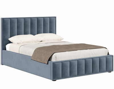 Кровать с подъёмным механизмом 1400 Анкона, темно-серый