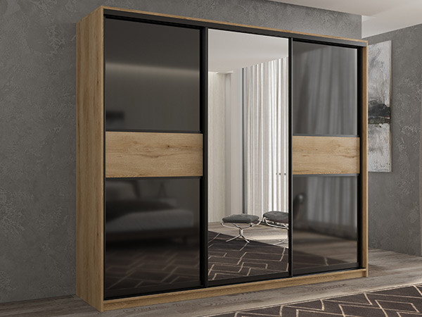 Шкаф-купе Кааппи 9 Эвок Прибрежный 180х60х230 см