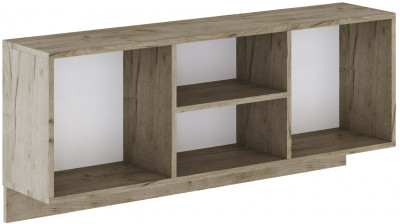 Навесная секция Колибри-Лофт, Дуб крафт серый/Графит серый