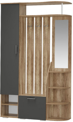 Прихожая "Агата" ПР-03 дуб каньон/графит