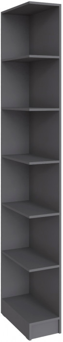 Угловое завершение Мадрид (0,25), Графит серый