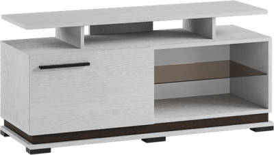 Модена Тумба ТВ МТ-1, ясень анкор светлый/венге