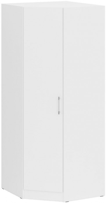 Кровать с ящиками 1200 + Шкаф угловой Стандарт, цвет белый, ШхГхВ 123,5х203,5х70 + 81,2х81,2х200 см., сп.м. 1200х2000 мм., без матраса, основание есть