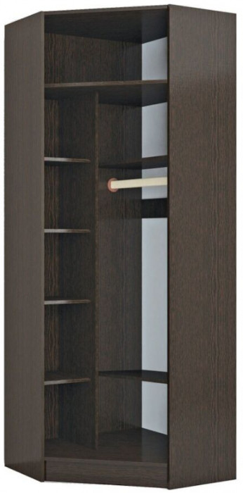 Эрика Шкаф угловой венге/дуб молочный