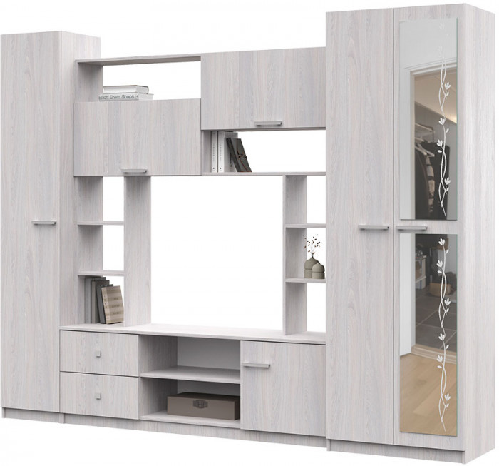 Гостиная Марта-М (Андрей 1) ЛДСП анкор/анкор