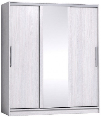 Шкаф-купе с зеркалом Strike 1800 Ясень Анкор светлый