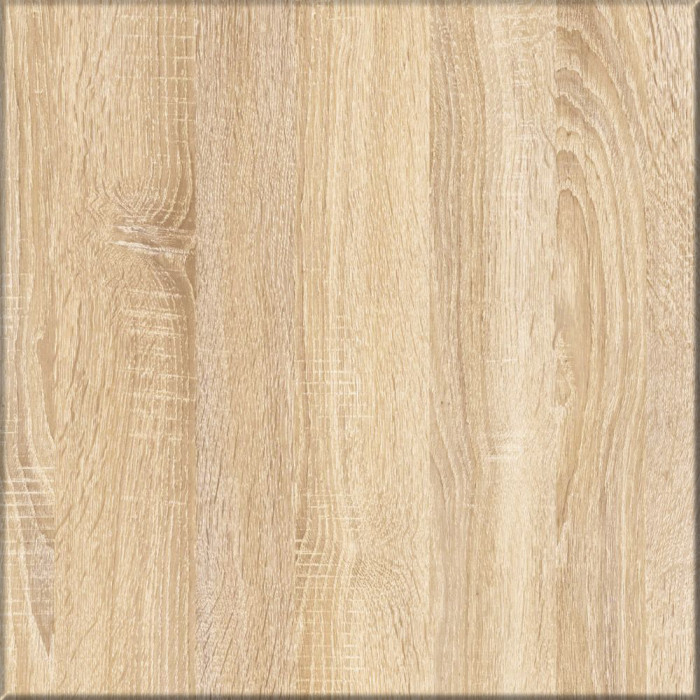 Прихожая П-6 Компоновка № 22, дуб сонома/фасады МДФ белое дерево фрезеровка прованс