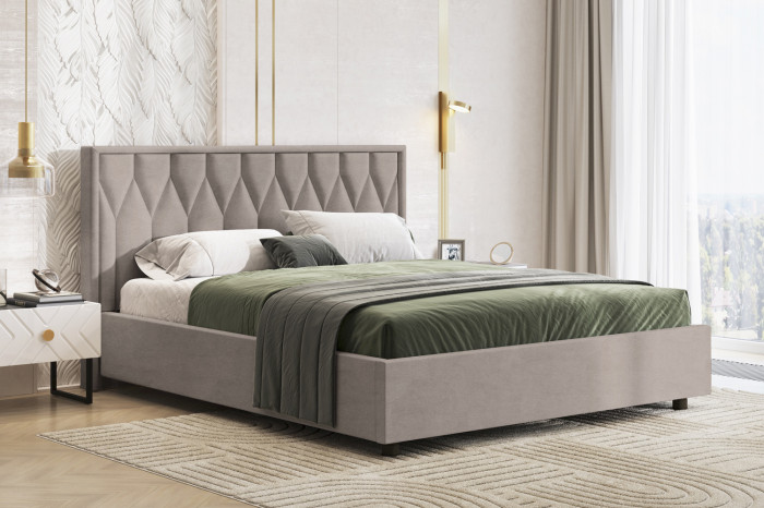 Кровать-10М с подъёмным основанием 1800 какао