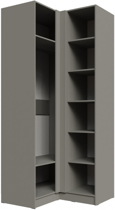 Шкаф угловой Мадрид угол прямой, Мокко