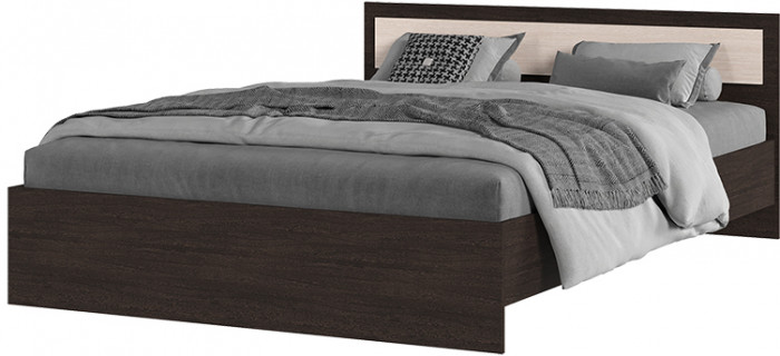 ГАРМОНИЯ КР 602 кровать (1,452х0,7х2,032) венге/белфорт