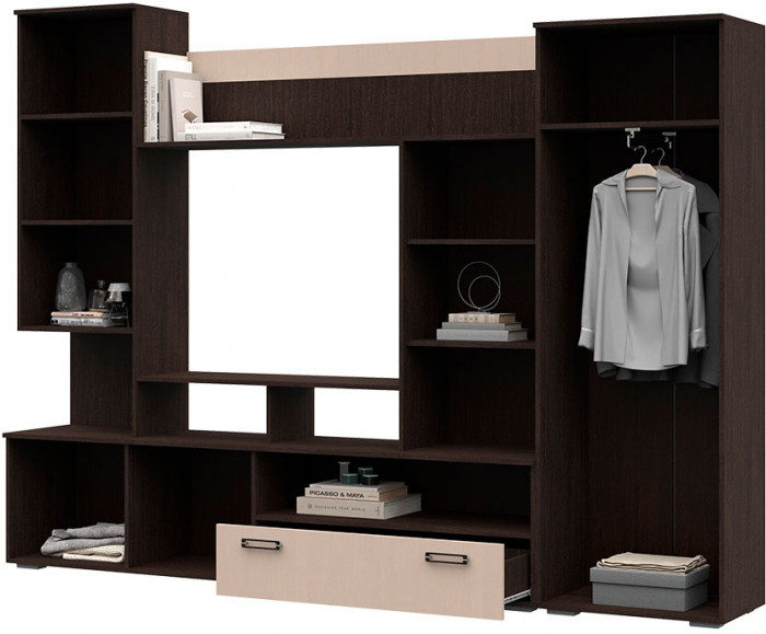 Гостиная Сиенна ЛДСП венге/дуб белфорт