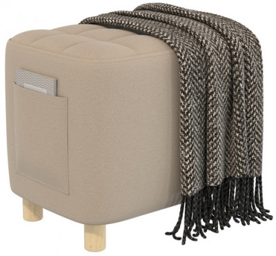 Банкетка 6-5127ТКВбеж Вики, ткань бежевая