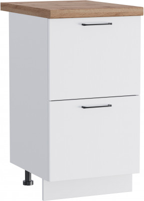 КГ ШН2Я 450 + внутр.ящ 450 Белый (эмаль)/Белый гладкий Арника РМ