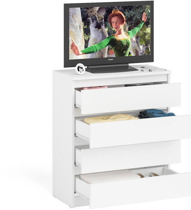 Мори Комод МК800.4, белый