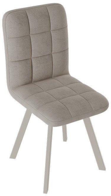 Франк ДП 2-17 Стул (паук) (Черный матовый/Кожзам Серый)