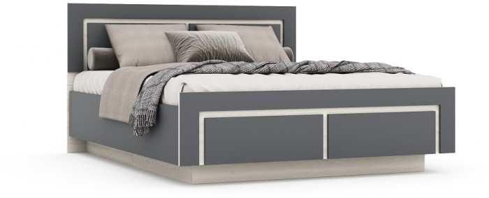 Модульная спальня "Ривьера" - Ясень снежный/Графит